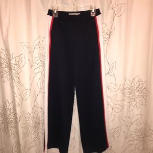 Tory Sport Wide Leg Classic Track Pant